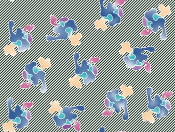 几何印花华亿平台图片