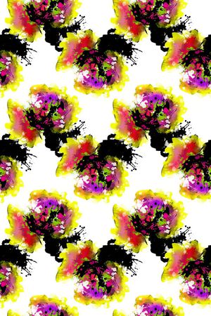 手绘印花华亿平台图片