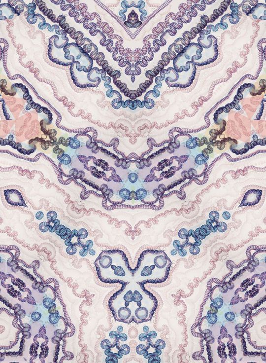 抽象印花华亿平台图片