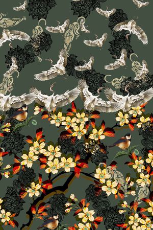 时尚印花华亿平台图片