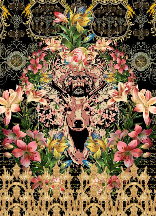 时尚印花华亿平台图片