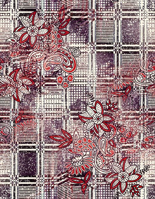 几何雕花印花华亿平台图片