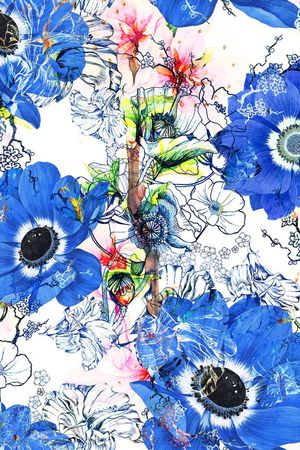 流行时尚印花华亿平台图片