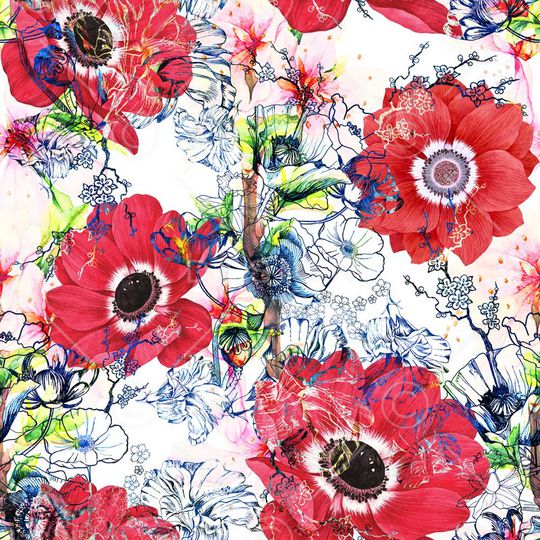 流行时尚印花华亿平台图片