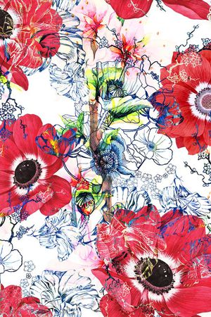 流行时尚印花华亿平台图片