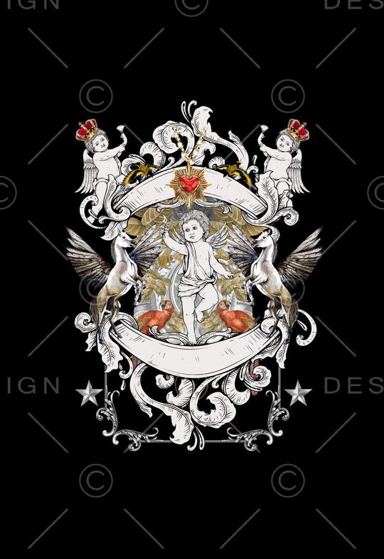 潮流时尚印花华亿平台图片