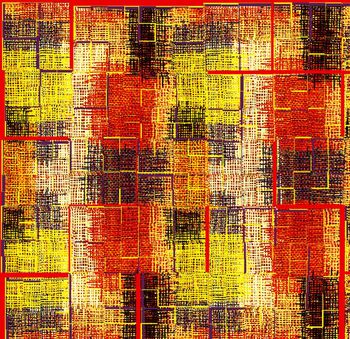 497852-仿真纱线拼贴色块华亿平台