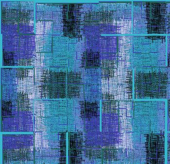 497853-仿真纱线拼贴色块华亿平台