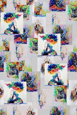 创意服装面料印花华亿平台图片