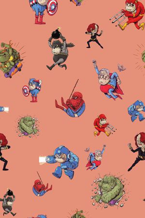 卡通印花华亿平台图片