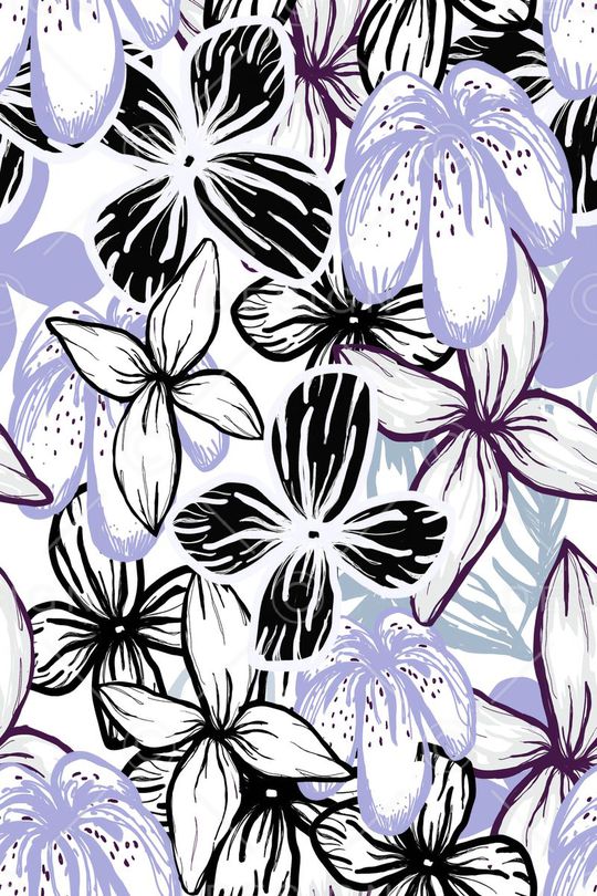 淡雅印花华亿平台图片