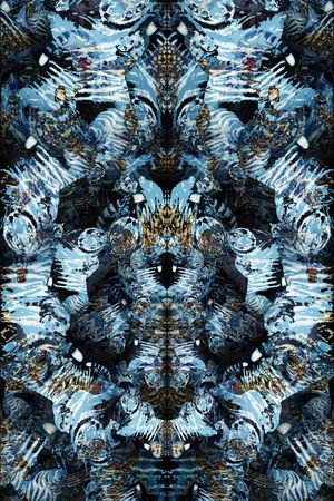 男女混搭印花华亿平台图片