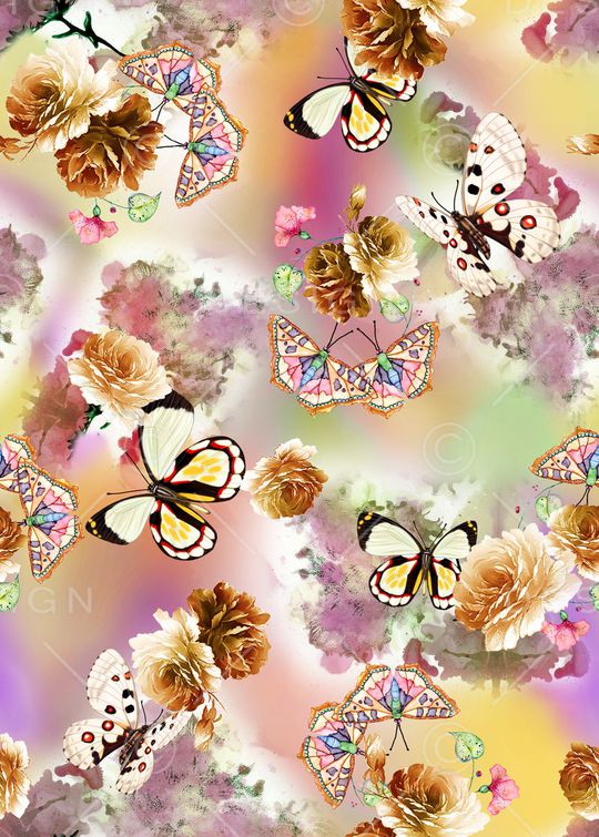 抽象印花华亿平台图片