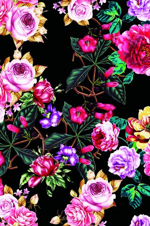 时尚印花华亿平台图片