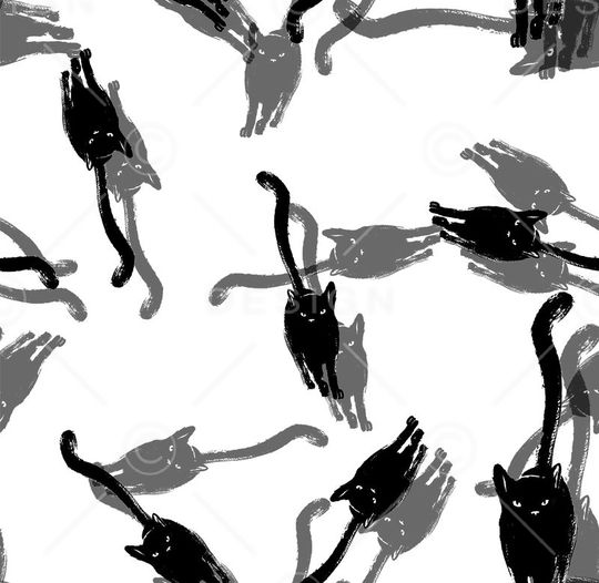 黑白印花华亿平台图片