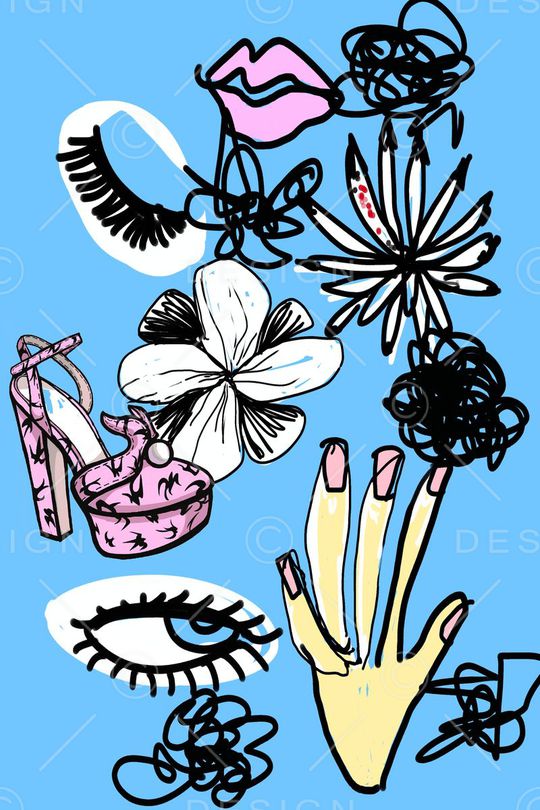 时尚印花华亿平台图片