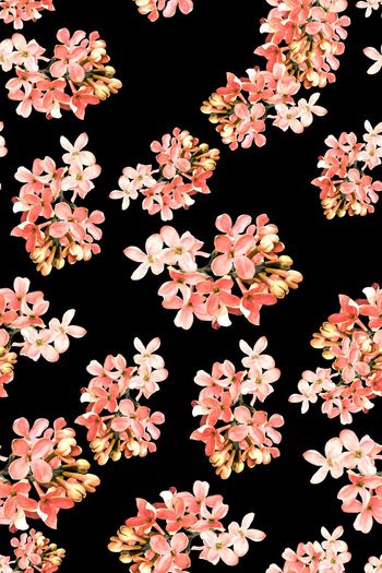 498060-时尚复古玉兰花数码花卉