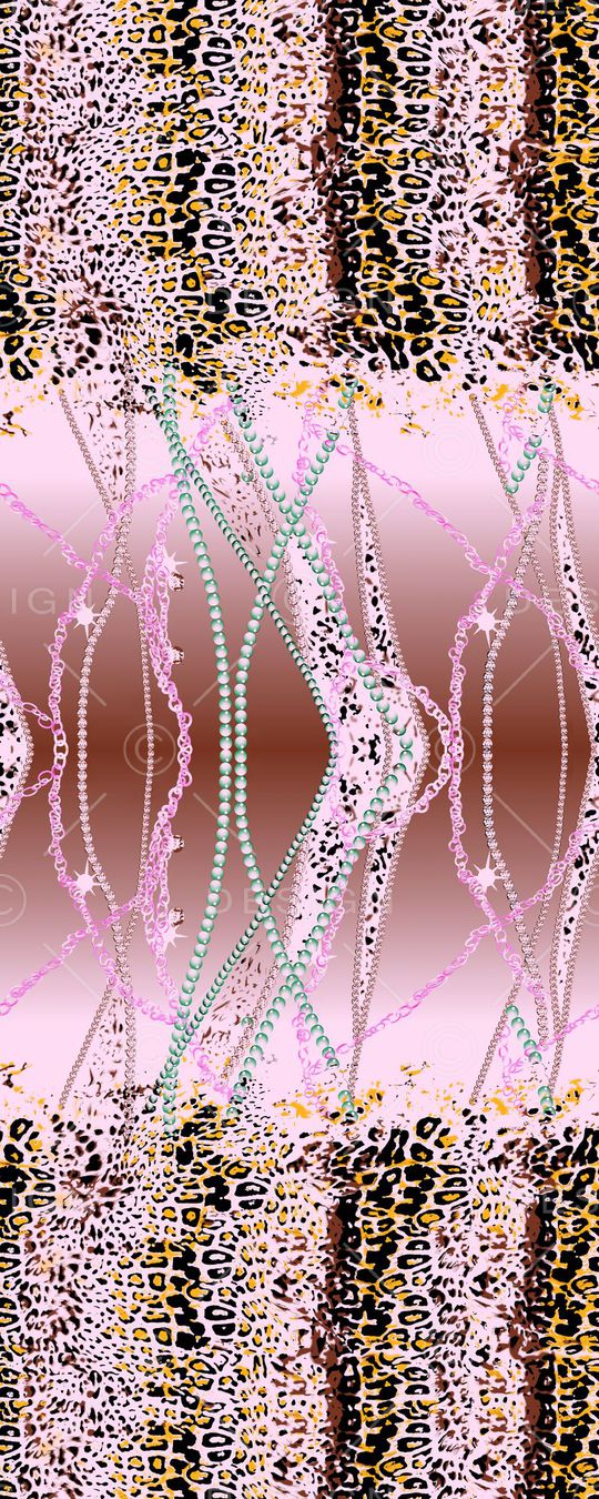 休闲风双边定位印花华亿平台图片