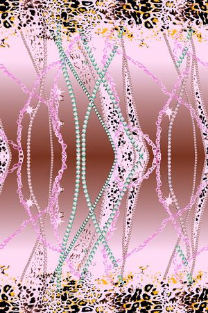 休闲风双边定位印花华亿平台图片