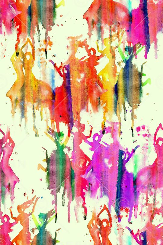 抽象印花华亿平台图片