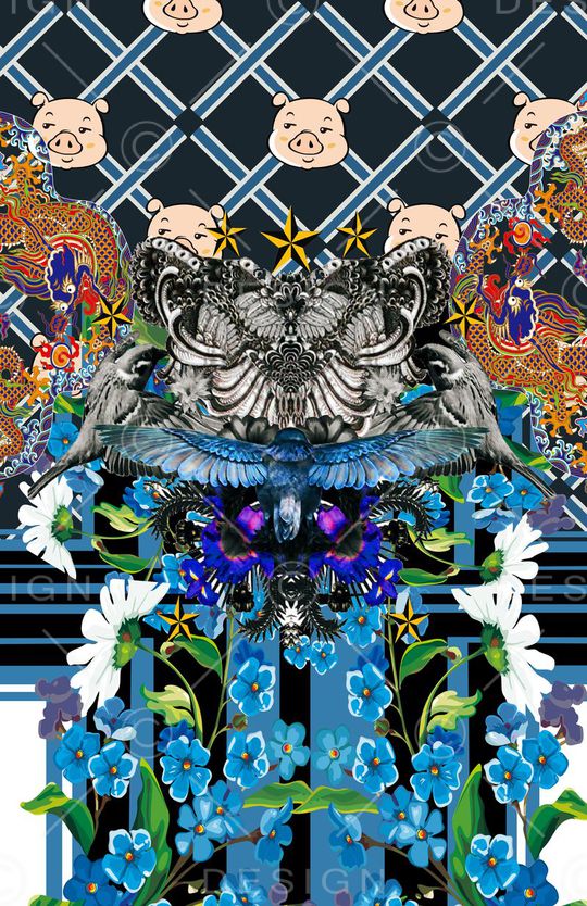 时尚印花华亿平台图片