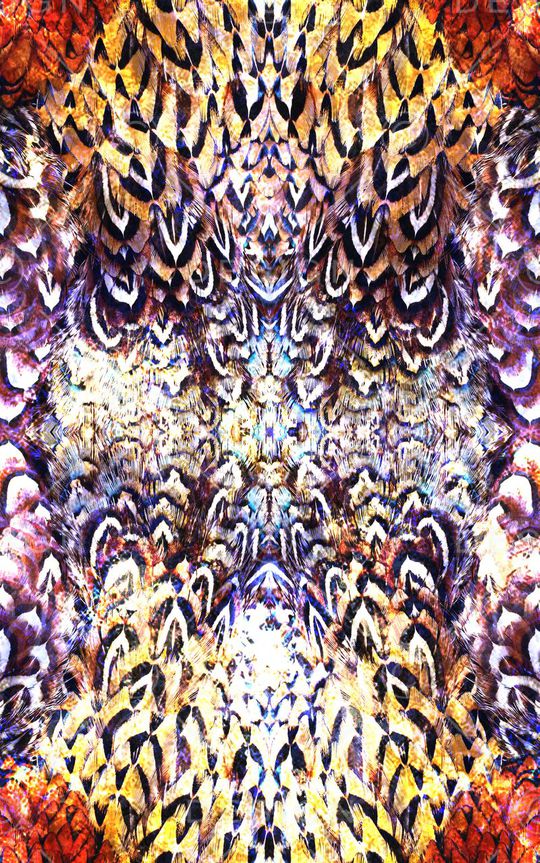 抽象印花华亿平台图片