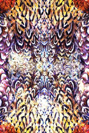 抽象印花华亿平台图片