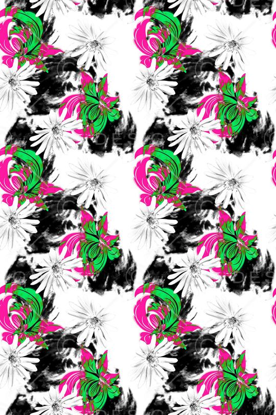 抽象印花华亿平台图片