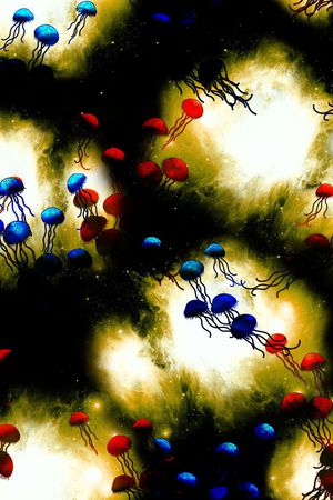 抽象印花华亿平台图片