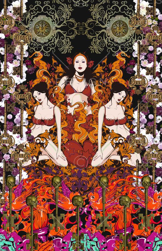 时尚印花华亿平台图片