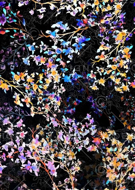 迷离印花华亿平台图片