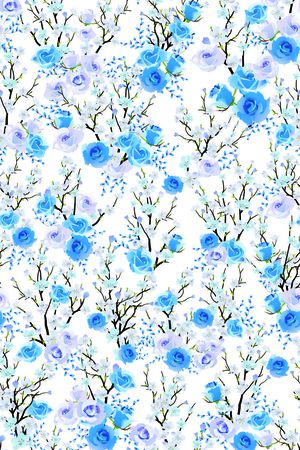 玫瑰印花华亿平台图片