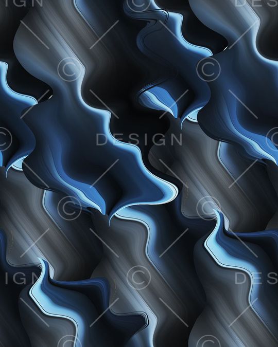 波浪纹印花华亿平台图片