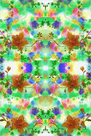 版画风格印花华亿平台图片