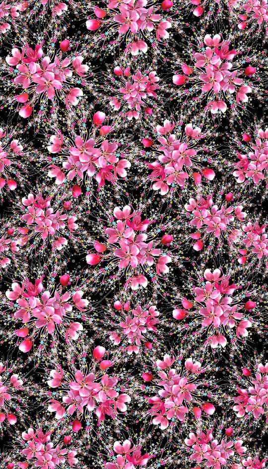 几何 花卉  线条印花华亿平台图片