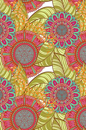 几何  花卉 线条印花华亿平台图片