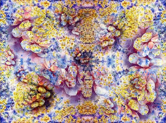 黄紫色印花华亿平台图片