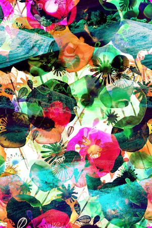 多彩印花华亿平台图片