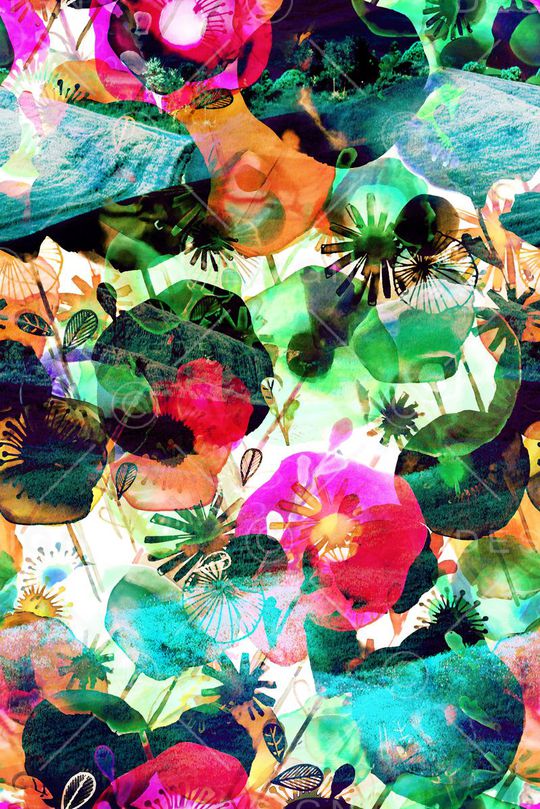 多彩印花华亿平台图片