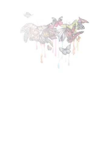 蝴蝶印花华亿平台图片