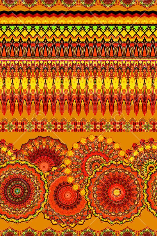 波西米亚印花华亿平台图片