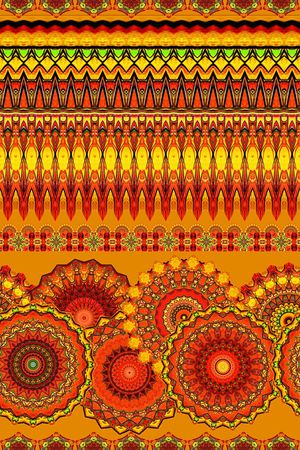 波西米亚印花华亿平台图片