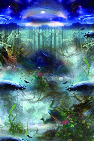 写意印花华亿平台图片