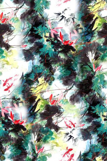 498603-唯美时尚水墨画风格