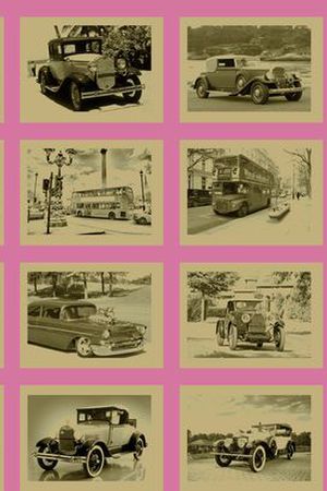 拼图、汽车、风景图印花华亿平台图片