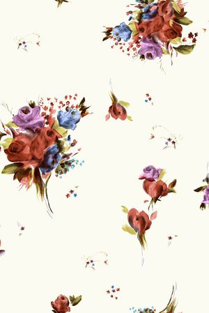 复古印花华亿平台图片