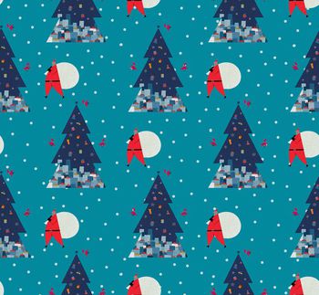 498629-圣诞树与圣诞老人波点秋冬华亿平台