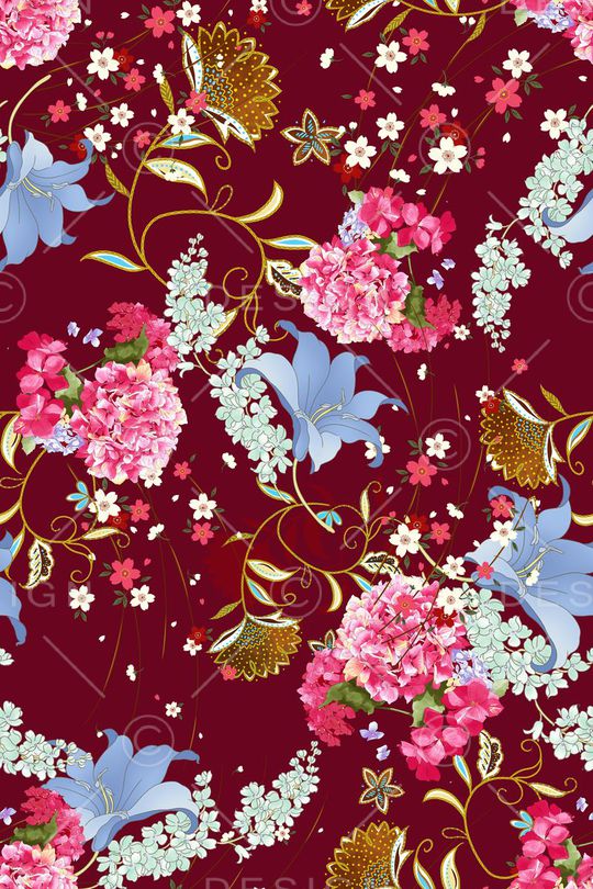 抽象印花华亿平台图片