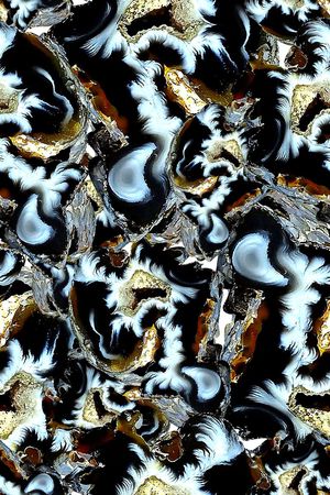 抽象印花华亿平台图片