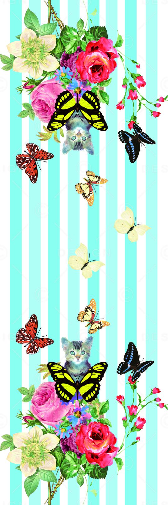 创意服装面料印花华亿平台图片